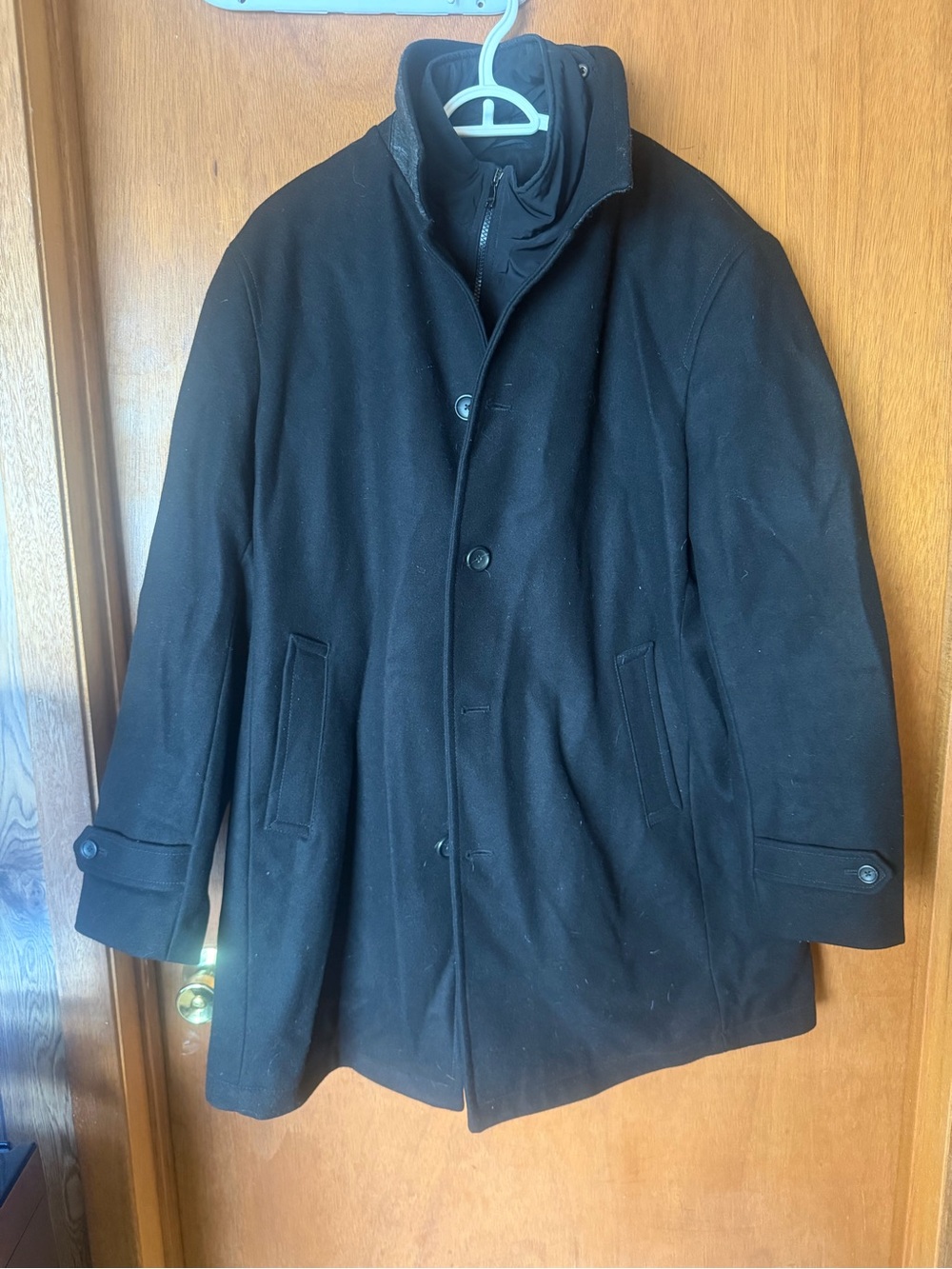 Banana Republic Black Men's Pea Coat